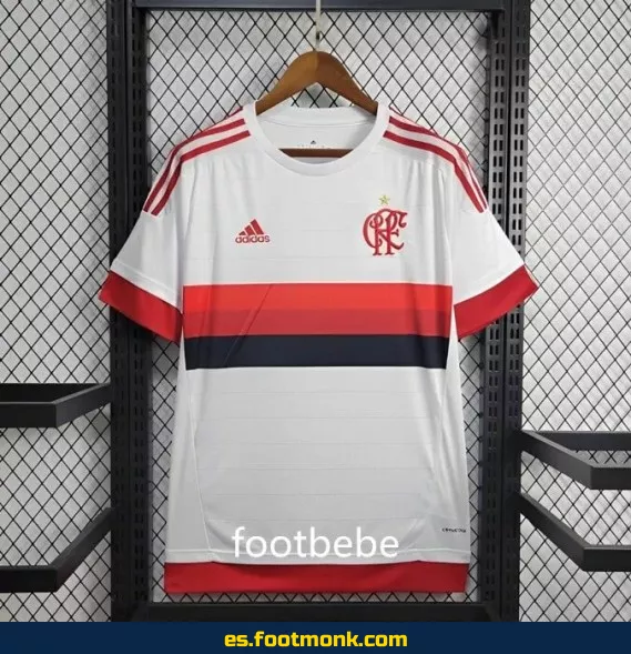 Camiseta Flamengo Vintage 2015-2016 Exterior Blanca – Edición Especial Retro