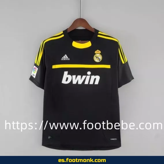 Camiseta retro de portero Real Madrid 2011-2012 negra - Edición especial - Réplica oficial