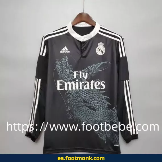 Camiseta retro Real Madrid 2014-2015 manga larga tercera equipación - Edición especial