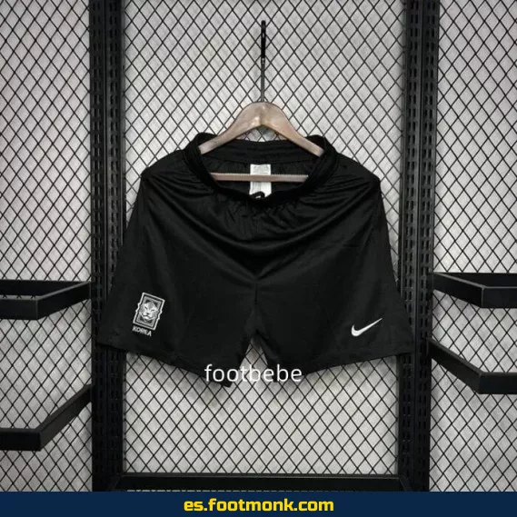 Camiseta Exterior Corea del Sur 2024 Negra - Edición Especial