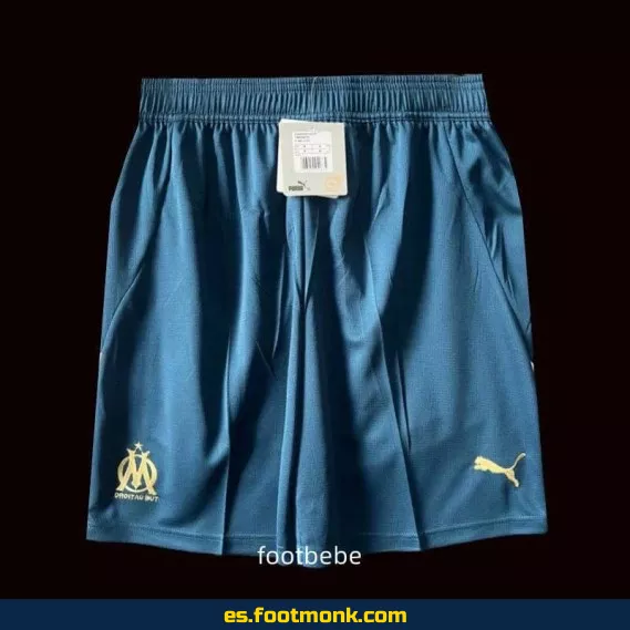 Camiseta Oficial Olympique de Marseille 2024-2025 Azul – Edición Corta