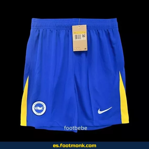 Short de fútbol Brighton 2024-2025 azul – Camiseta oficial de equipos, edición especial