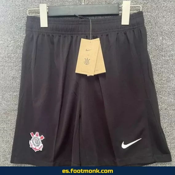 Short de fútbol Corinthians 2024-2025 negro – Camiseta oficial edición especial