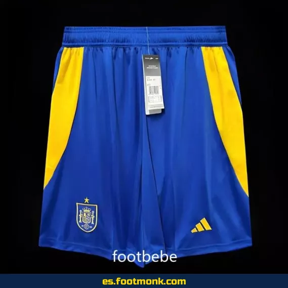 Camiseta de fútbol España Euro 2024 azul – Edición Oficial