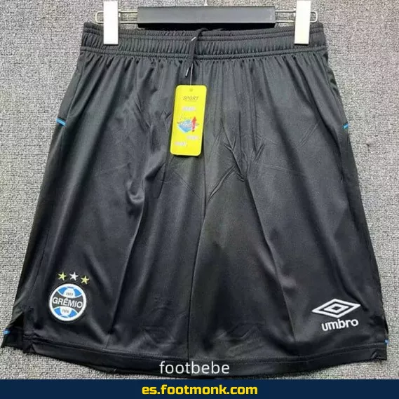 Short de fútbol Grêmio 2025-2026 Negro - Camiseta Oficial de Fútbol