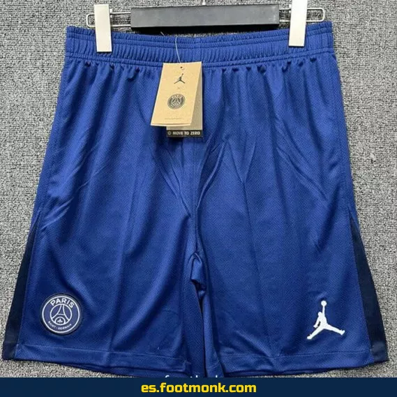 Short de fútbol PSG Jordan 2024-2025 azul – Camiseta oficial edición especial