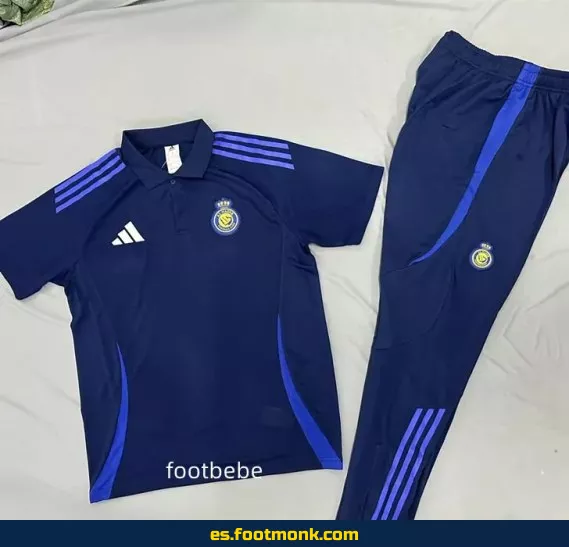Polo Oficial Al-Nassr 2025-2026 Azul – Camiseta de Fútbol Edición Especial