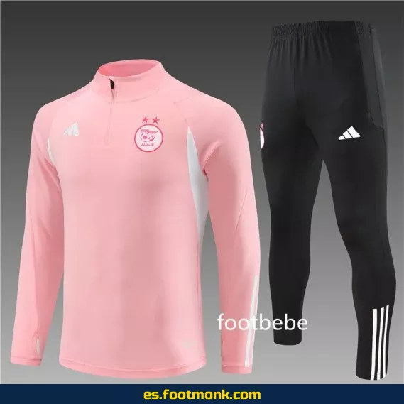 Sudadera Argelia 2023-2024 Media Cremallera Rosa – Camisetas de Fútbol Edición Especial