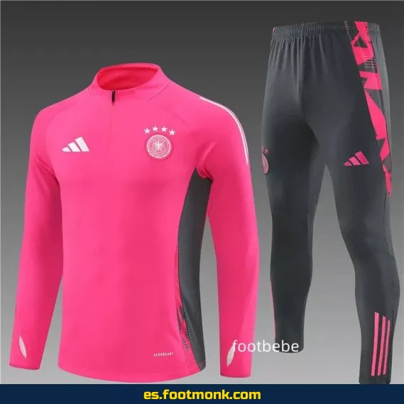 Chándal Alemania 2024-2025 Media Cremallera Rosa – Camisetas de Fútbol Oficiales
