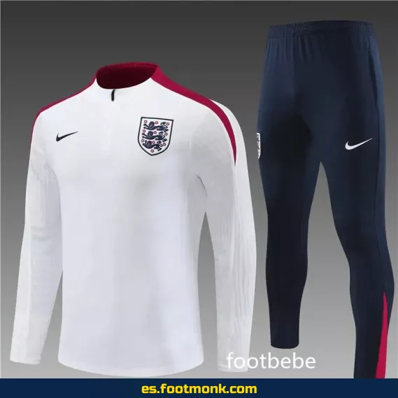 Camiseta Inglaterra 2024-2025 Blanca – Edición Oficial