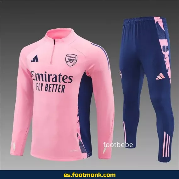 Chaqueta de Entrenamiento Arsenal 2024-2025 Rosa – Camiseta Oficial de Fútbol