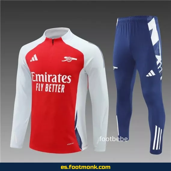 Chaqueta de Entrenamiento Arsenal 2024-2025 Roja – Camisetas de Fútbol Oficiales