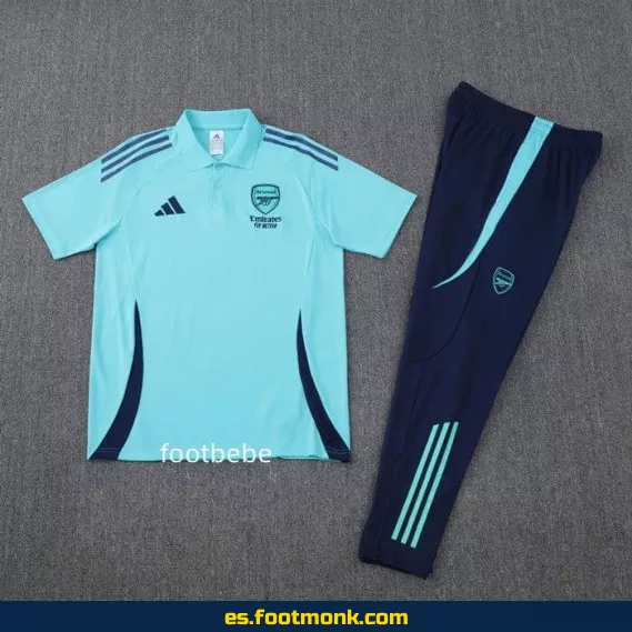 Polo de Fútbol Arsenal 2025-2026 Azul – Camiseta Oficial Edición Especial