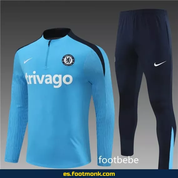 Chándal Chelsea FC 2024-2025 Azul – Camisetas de Fútbol Oficiales, Nueva Temporada, Edición Especial