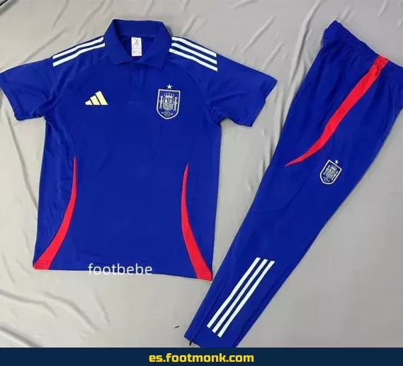 Camiseta de Fútbol España 2025-2026 Azul Polo – Edición Oficial