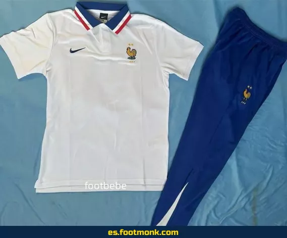 Polo Francia 2025-2026 Blanco – Camiseta de Fútbol Oficial