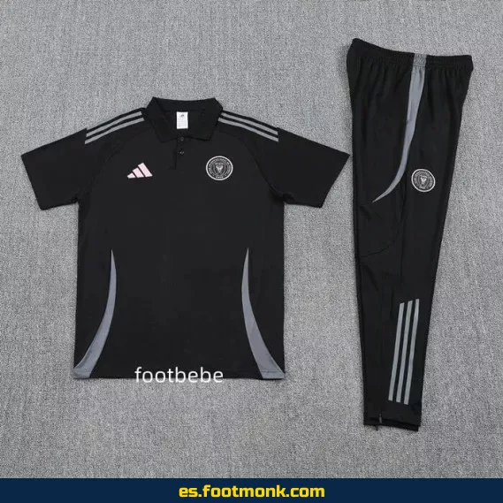 Polo Negro del Inter Miami 2025-2026 – Camiseta Oficial de Fútbol
