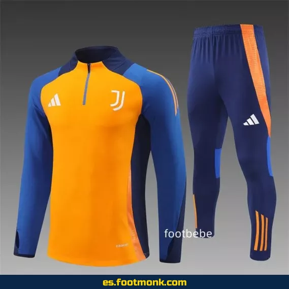 Chaqueta de Entrenamiento Juventus 2024-2025 Media Cremallera Amarilla – Camisetas de Fútbol Oficiales