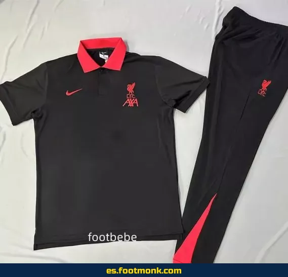 Polo Liverpool 2025-2026 Negro – Camiseta de Fútbol Oficial