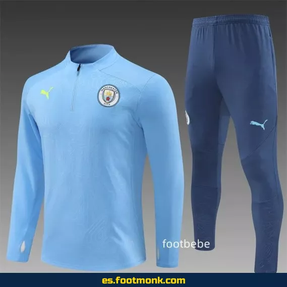 Chándal Manchester City 2024-2025 Azul – Camisetas de Fútbol Oficiales