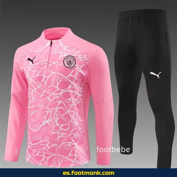 Chándal Manchester City 2024-2025 Rosa – Camisetas de Fútbol Oficiales