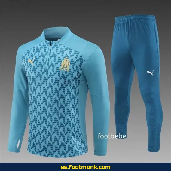 Camiseta Oficial del Olympique de Marseille 2024-2025 - Modelo Azul - Edición Especial