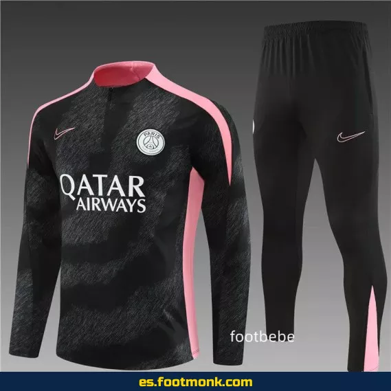 Chaqueta de Entrenamiento PSG 2024-2025 Camuflaje Negro - Edición Especial