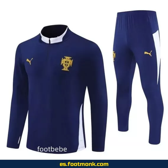 Chaqueta de Entrenamiento Portugal 2025-2026 Azul – Edición Oficial