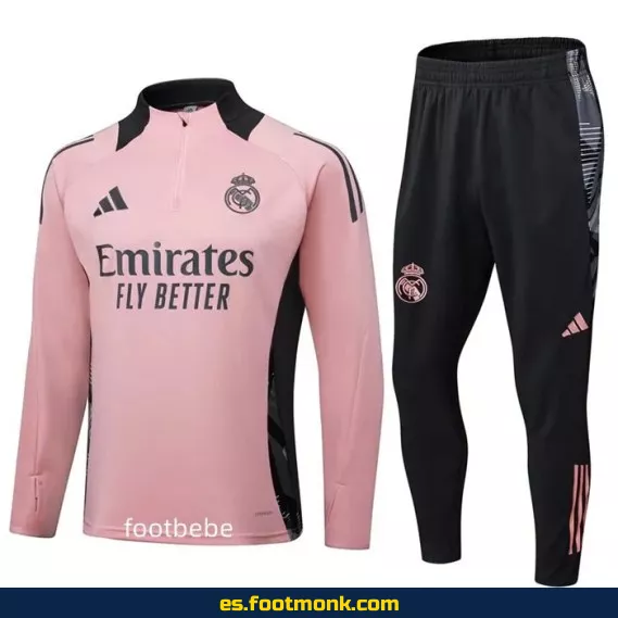 Chándal Real Madrid 2024-2025 Rosa – Camisetas de Fútbol Oficiales