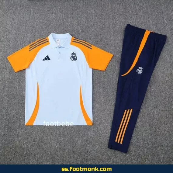 Polo Real Madrid 2025-2026 Blanco – Camiseta Oficial de Fútbol Edición Especial