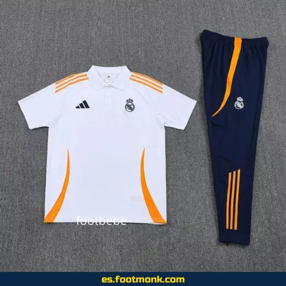 Polo Real Madrid 2025-2026 Blanco – Camiseta Oficial de Fútbol – Edición Especial