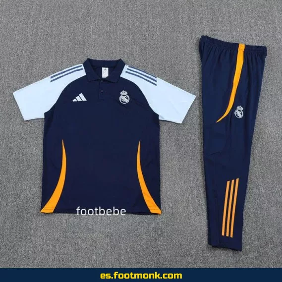 Polo Real Madrid 2025-2026 Azul Real – Camiseta de Fútbol Oficial