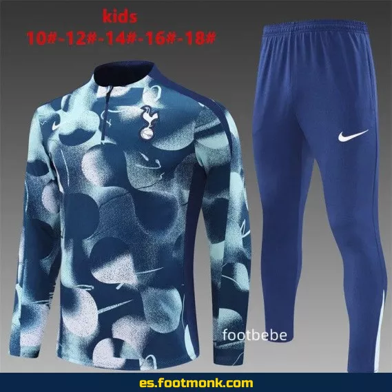 Camiseta Oficial Tottenham Niños 2024-2025 Edición Especial Camuflaje – Futbol Personalizada